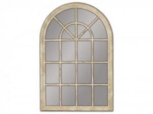 Lustro wiszące Window 100x150 kremowy