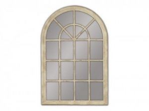Lustro wiszące Window 74x104 kremowy