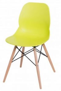 Krzesło Layer DSW limonkowe