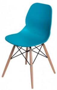 Krzesło Layer DSW turkusowe