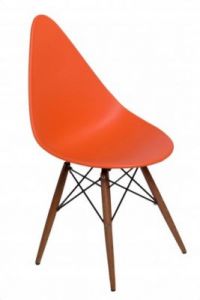 Krzesło Rush DSW pomarańczowe/dark