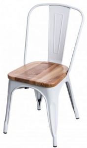 Krzesło Paris Wood biały jesion