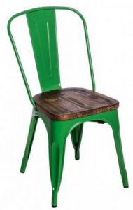 Krzesło Paris Wood zielony sosna