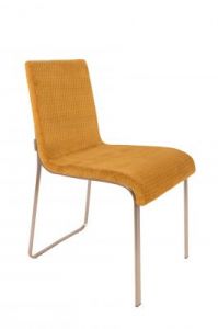 Dutchbone Krzesło Flor żółte - Dutchbone 1100291